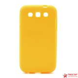 Полимерный TPU Чехол Для Samsung i8552 Galaxy Win Duos (Желтый)
